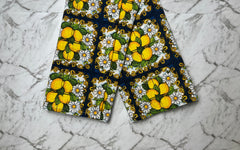 Sicilian Italian Kitchen Towel | Mediterranean Tile Print Towel