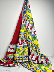 Majolica & Mediterranean Beach Towel