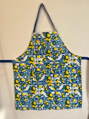 Italian Sicilian Apron | Mediterranean Design | Kitchen Apron