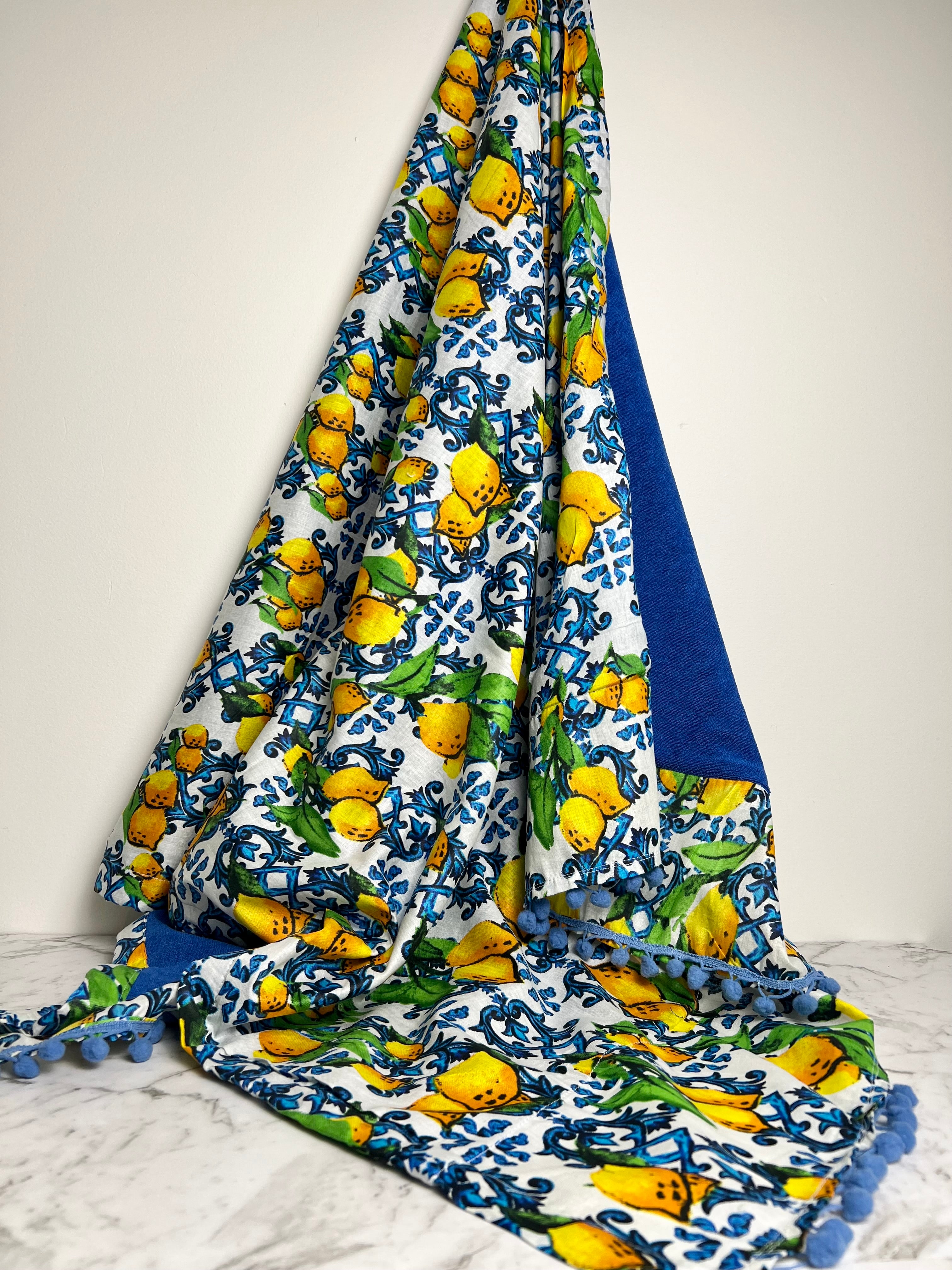 Majolica & Mediterranean Beach Towel