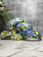 Mediterranean Print Headband