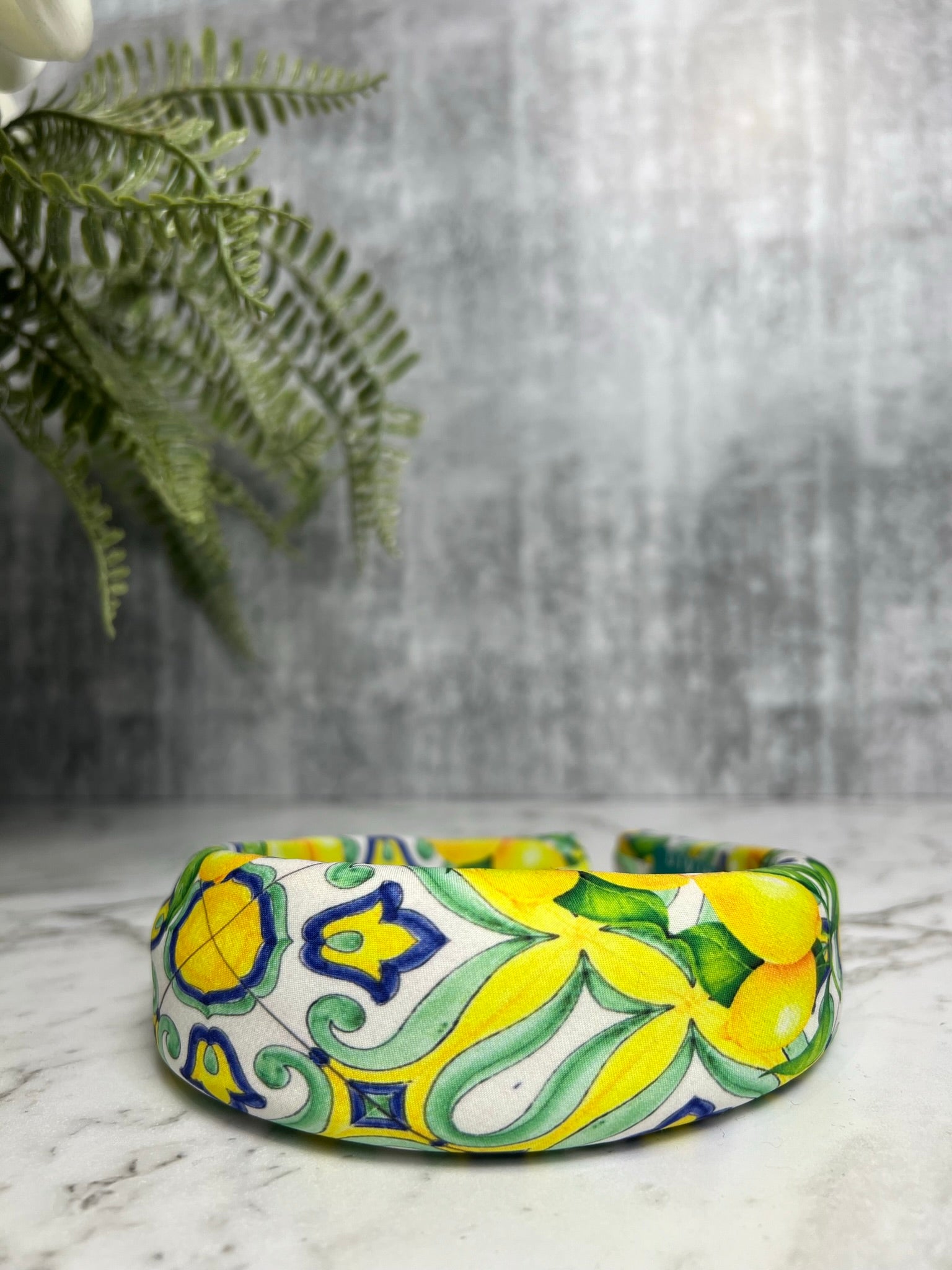 Mediterranean Print Headband