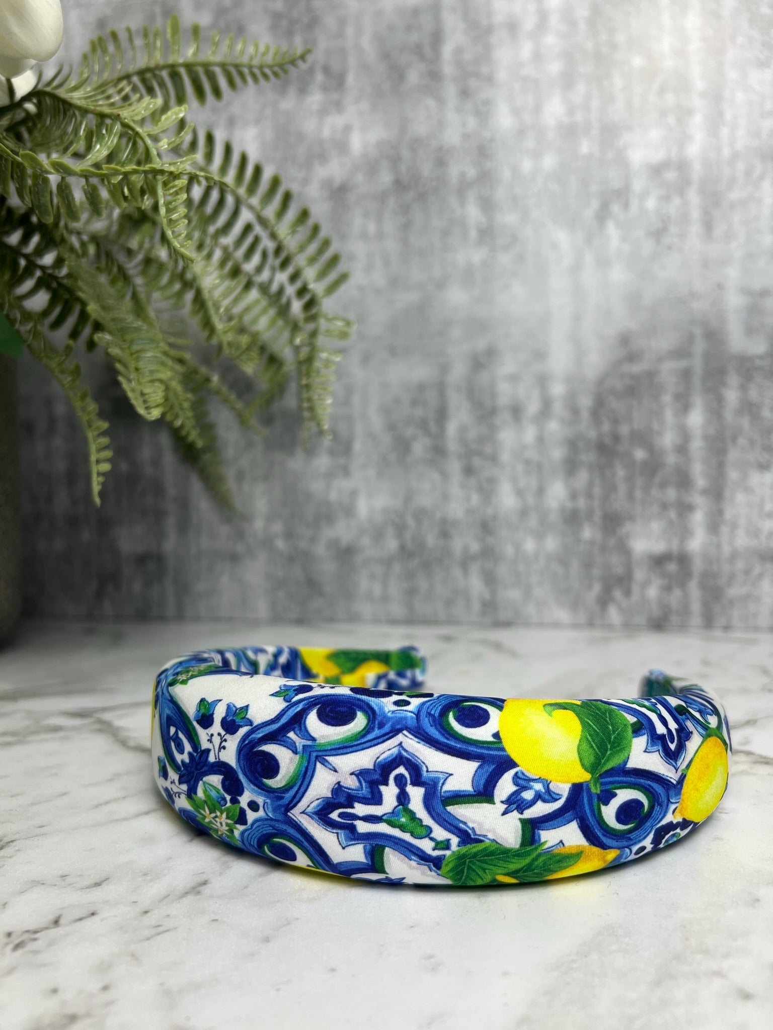 Mediterranean Print Headband