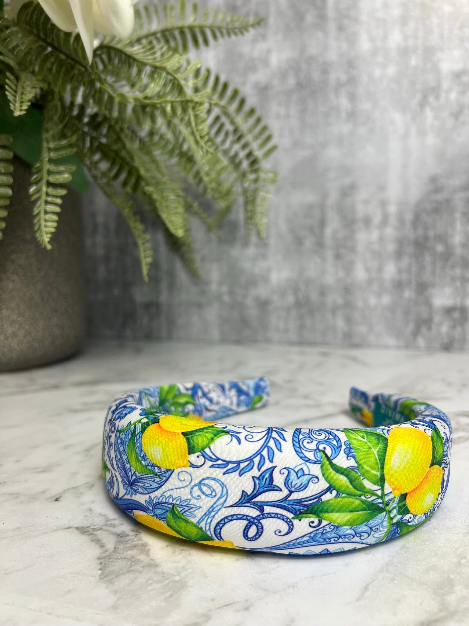 Mediterranean Print Headband