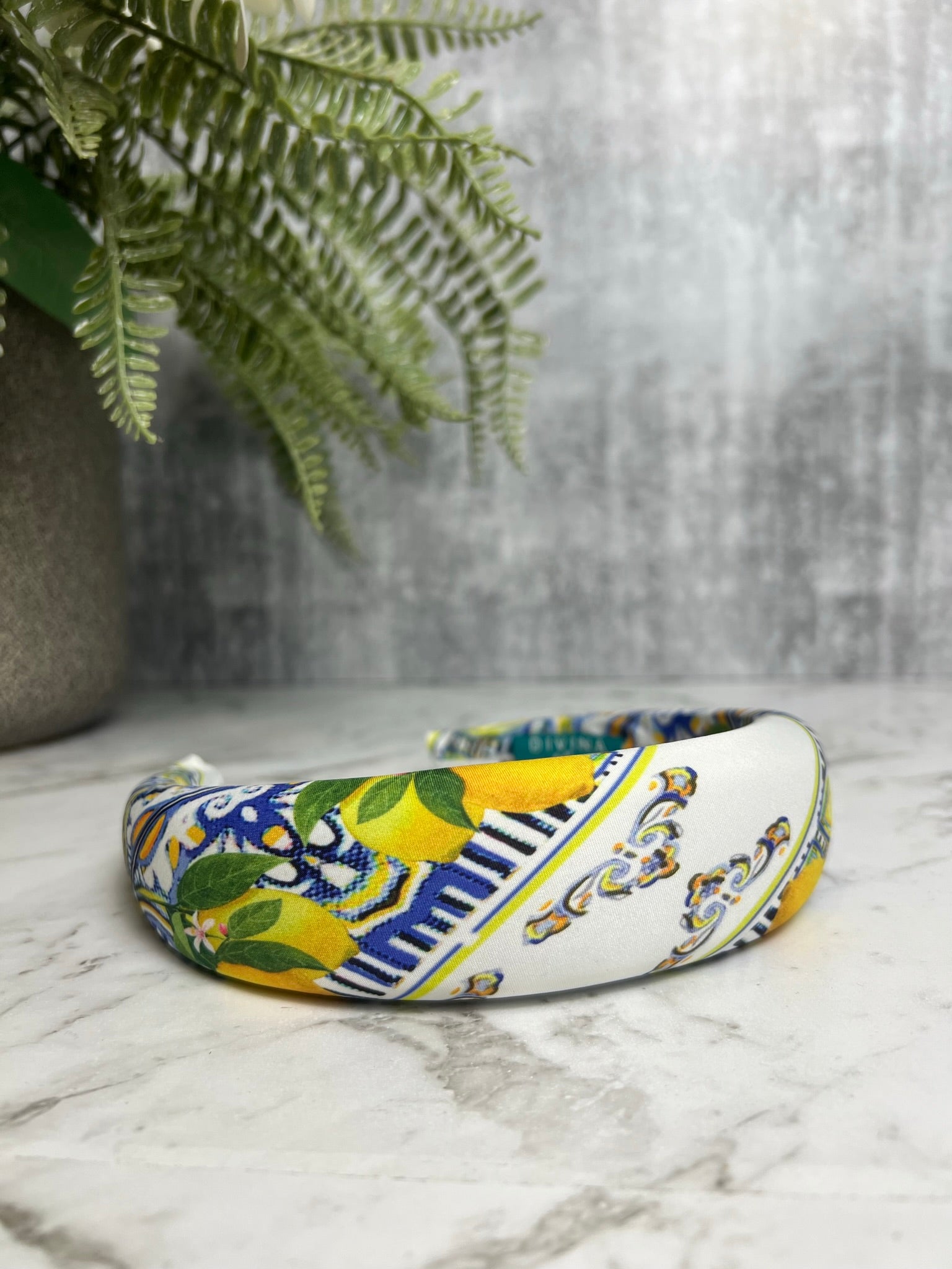 Mediterranean Print Headband