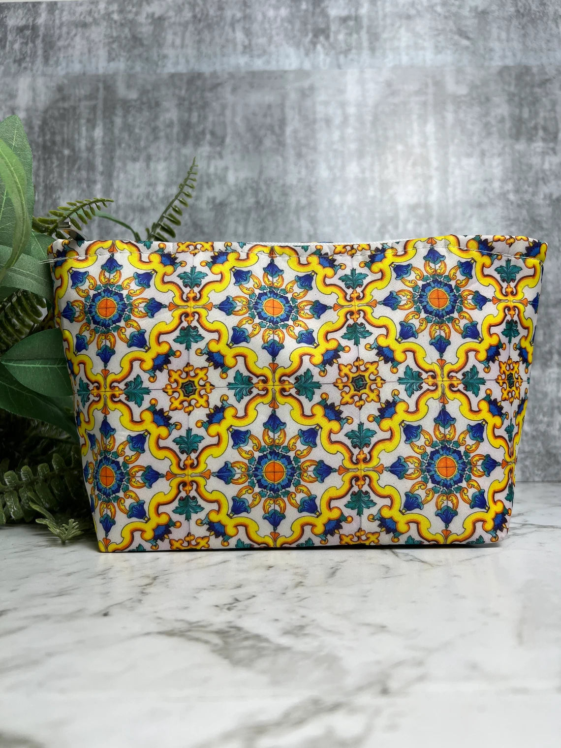 Italian Design Travel Bag | Majolica Make Up Bag