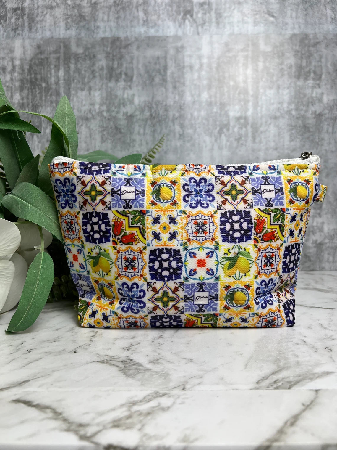 Italian Design Travel Bag | Majolica Make Up Bag #2