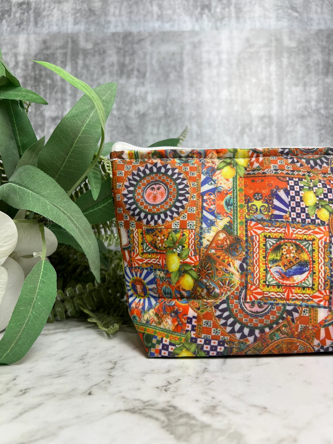 Italian Design Travel Bag | Majolica Make Up Bag #2