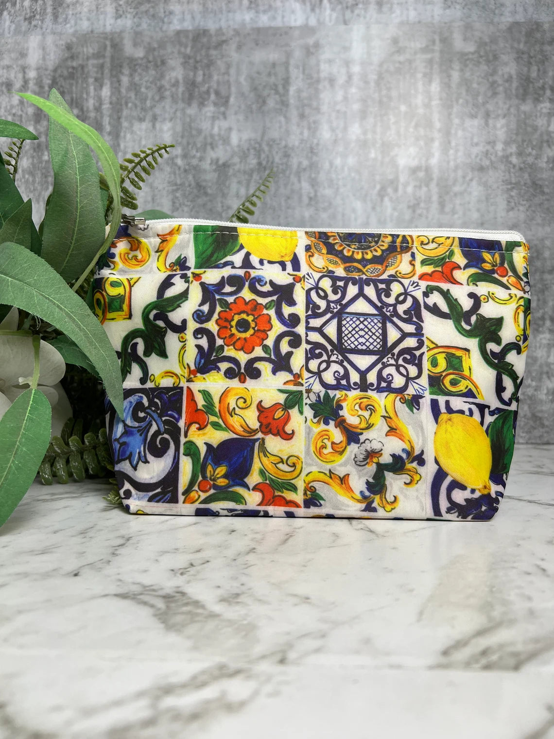 Italian Design Travel Bag | Majolica Make Up Bag #2