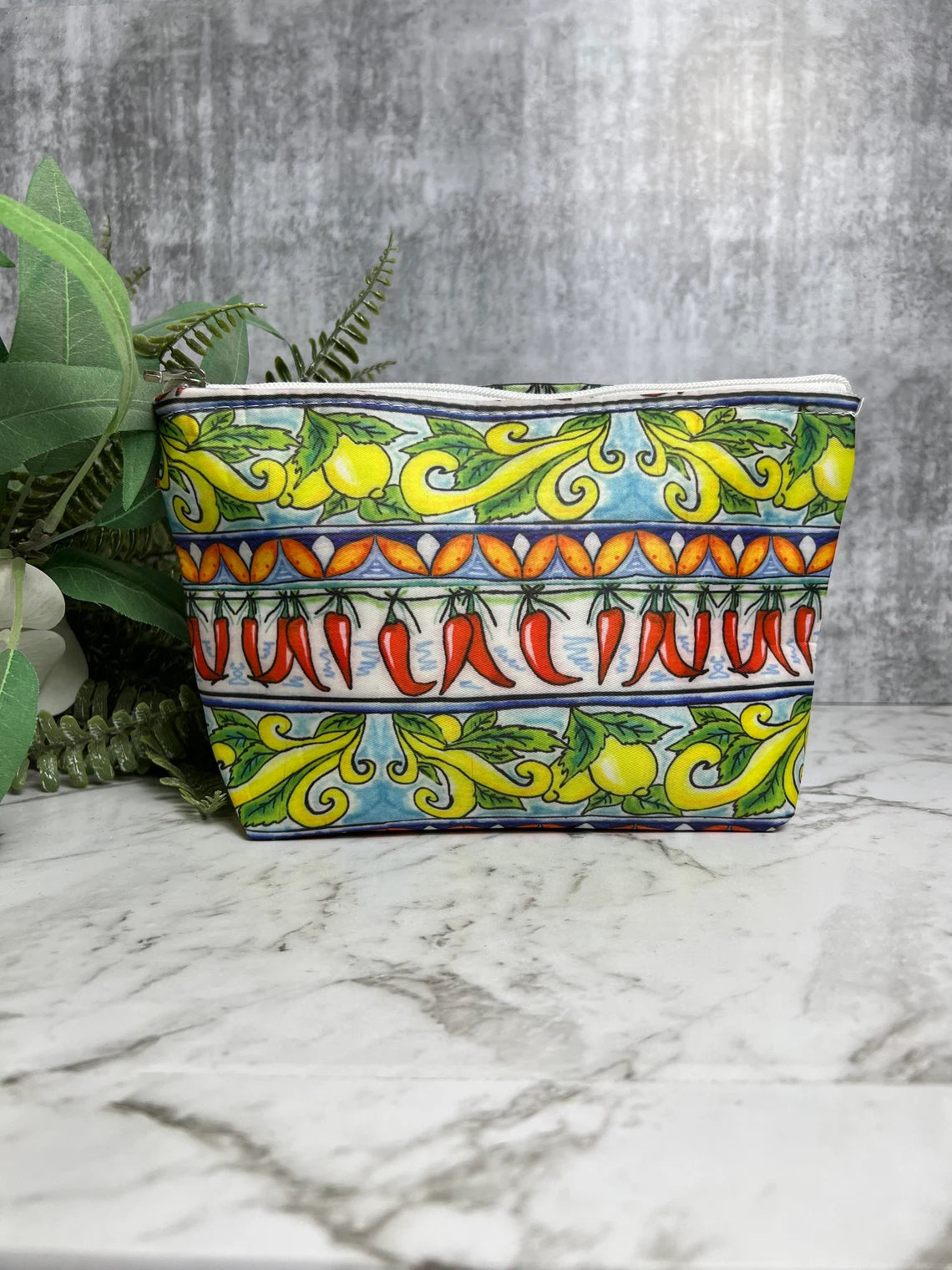 Italian Design Travel Bag | Majolica Make Up Bag