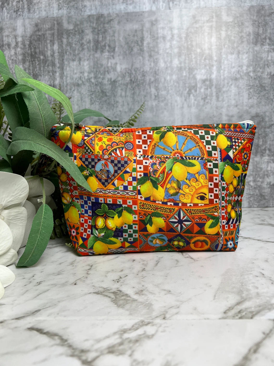 Italian Design Travel Bag | Majolica Make Up Bag