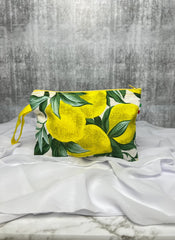 Make Up bag - Lemon Print | Travel Bag | Made in Italy