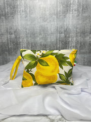 Make Up bag - Lemon Print | Travel Bag | Made in Italy