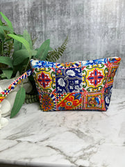 Italian Design Travel Bag | Majolica Make Up Bag